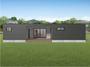 東諸県郡綾町｢ビルトインガレージと中庭テラスのある家｣